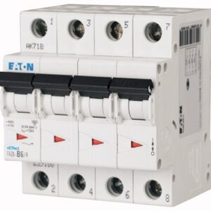 Interruttore Magnetotermico 4x50A C 10kA FAZ6-C50/4
